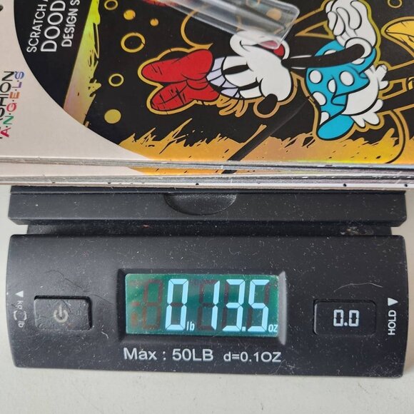 Lot of 2 Disney Minnie Mouse Scratch Art Doodle Design w Stencil Stickers & Scra - Picture 4 of 8